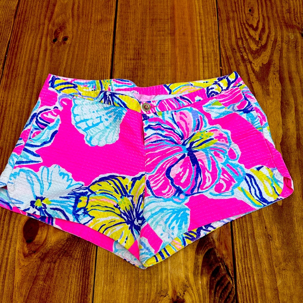 Lilly Pulitzer floral shorts